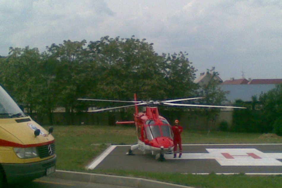 nemocnica vrtulnik