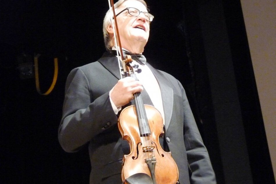Majster huslí Peter Michalica odohral nádherný koncert