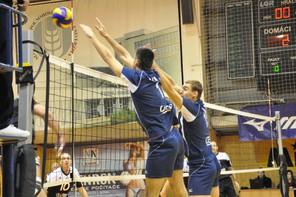 Volejbalová extraliga mužov: Nitra - Myjava