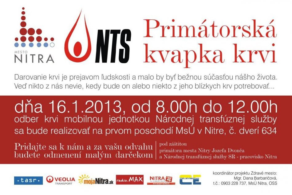 Primátorská kvapka krvi