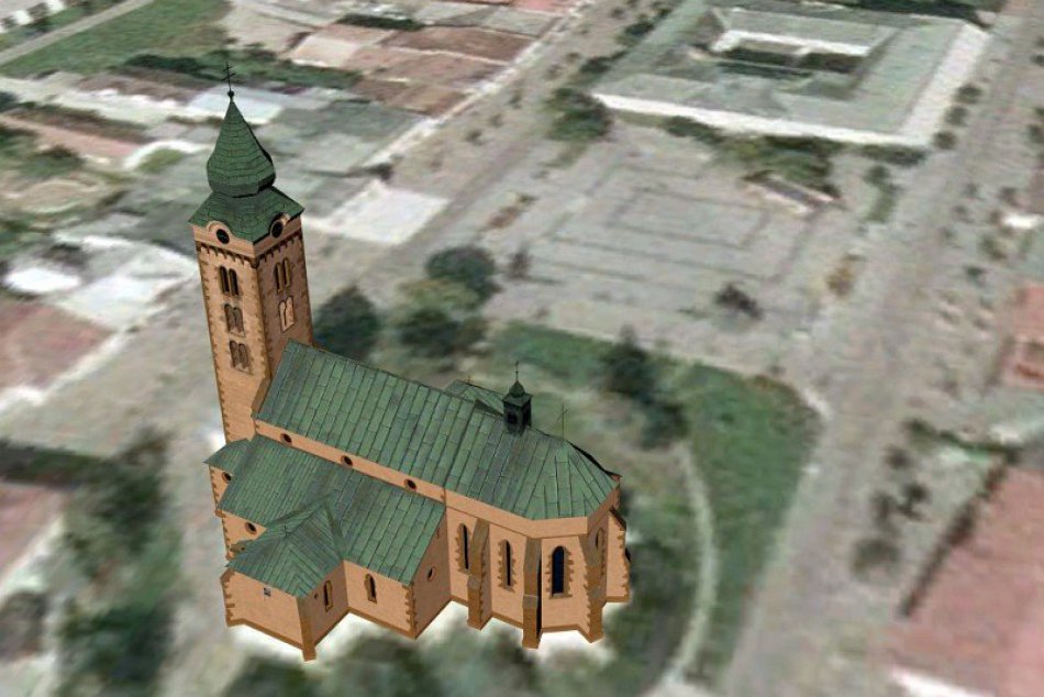 Kostol sv. Mikuláša: Dominanta nášho mesta v 3D na Google Earth