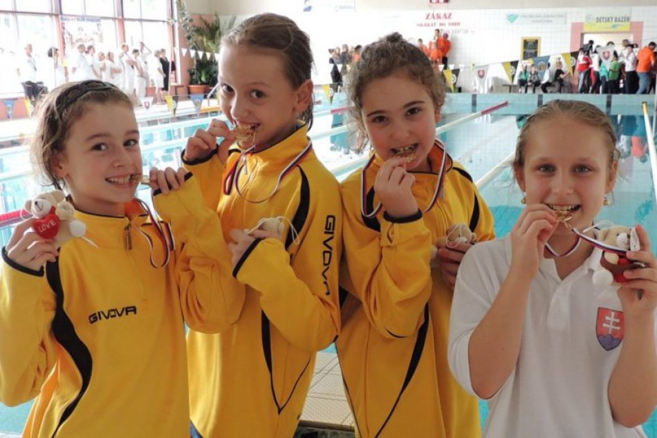 Plávanie: Výborné výsledky najmladších Humenčaniek v celoslovenskej konkurencii