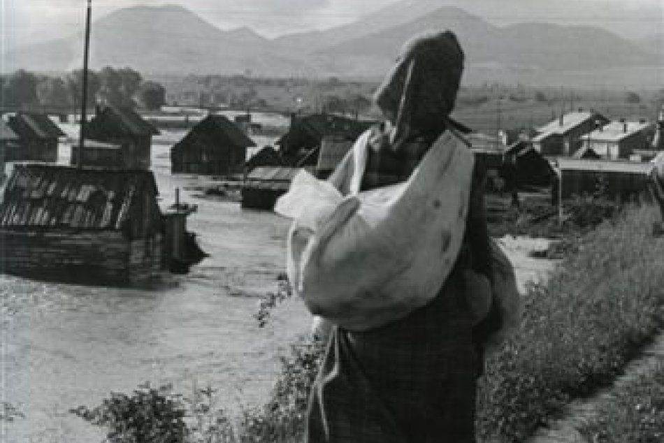 Povodne v Liptovskom Mikuláš