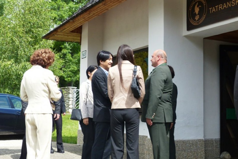 Cisárska návšteva z Japonska v Tatrách