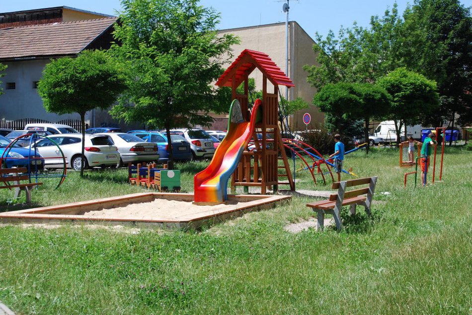 Zrekonštruované detské ihriská