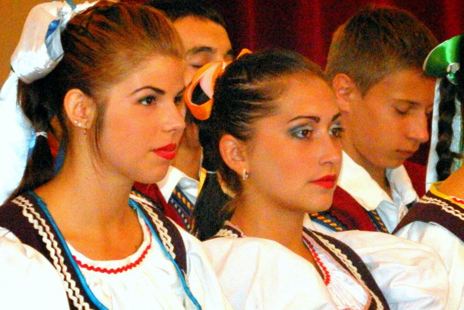 Folkloristi ( zahraniční Slováci) v Spišskej