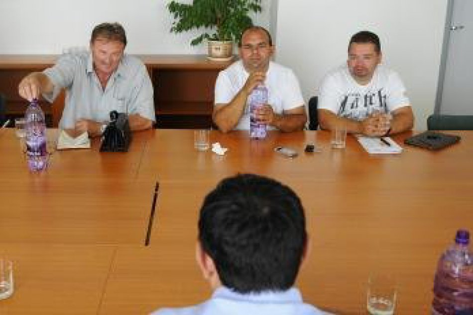 Návšteva splnomocnenca vlády SR pre rómske komunity Peter Pollák v Spišskej