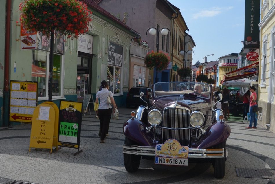 Oldtimer Rallye Tatry 2013 v Ružomberku