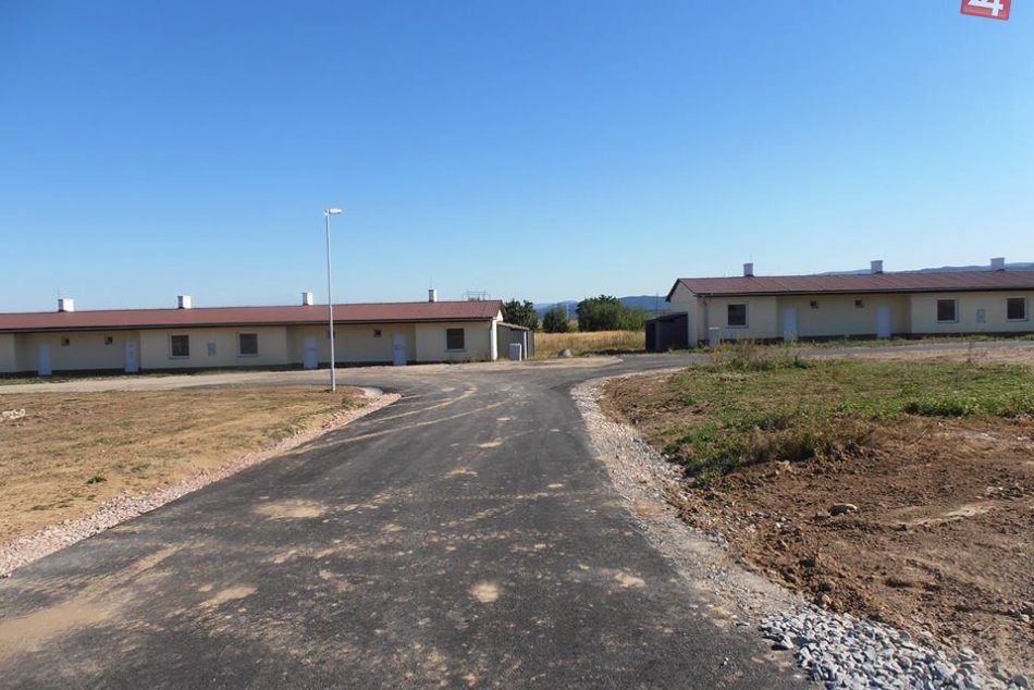 Nové cesty v osade Strelník