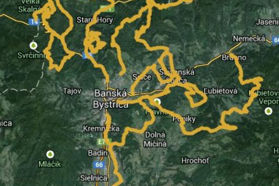 Poslanec Gajdošík vytvoril web pre cyklistov: Mapuje cyklotrasy v okolí Bystrice