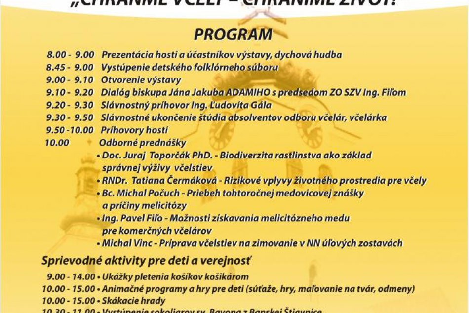 Bystrica hostí V. celonárodnú výstavu včiel: Prináša bohatý program a aktivity p