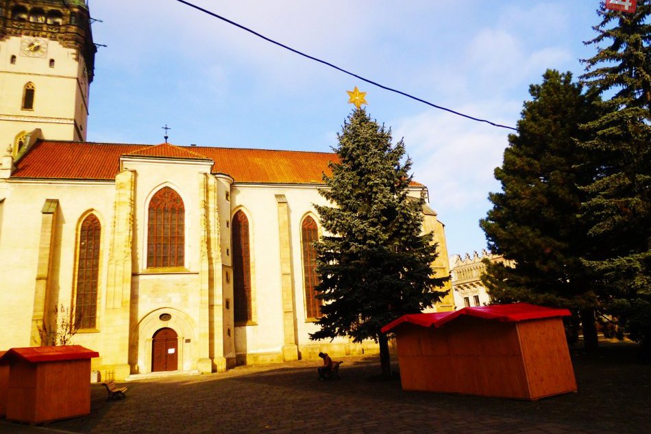 Vianočný stromček v Prešove