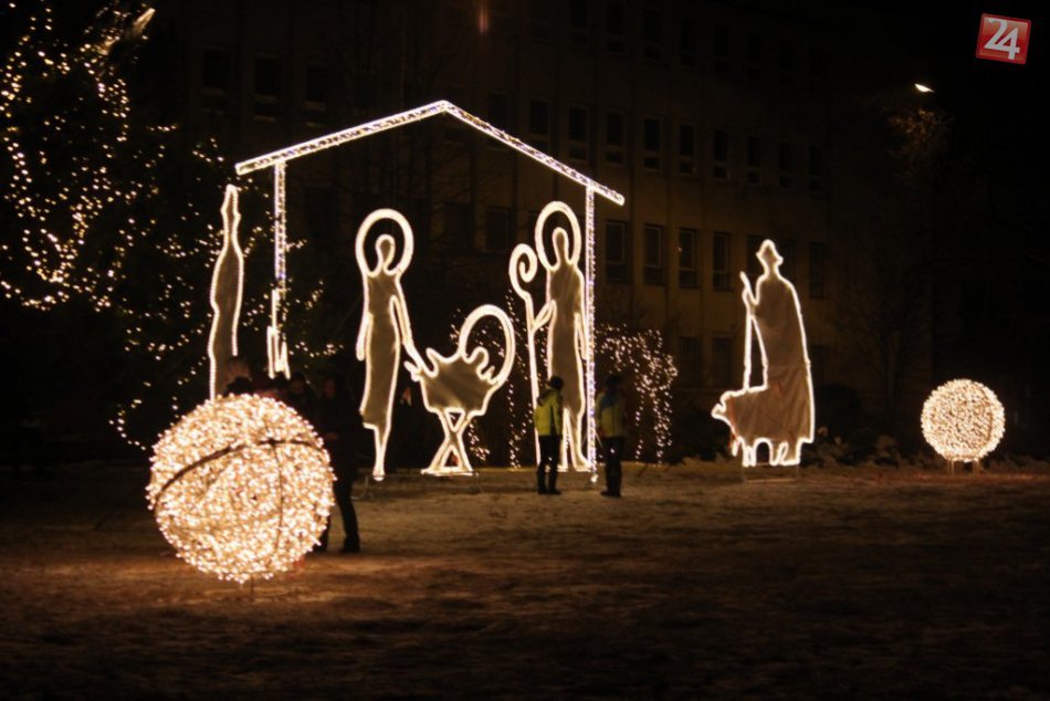 Jedna z najkrajších vianočných výzdob na Slovensku? Jednoznačne v Poprade