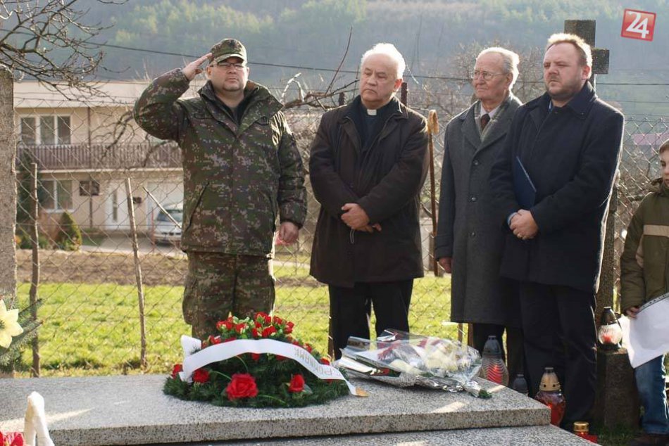 Uctili si pamiatku padlých partizánov
