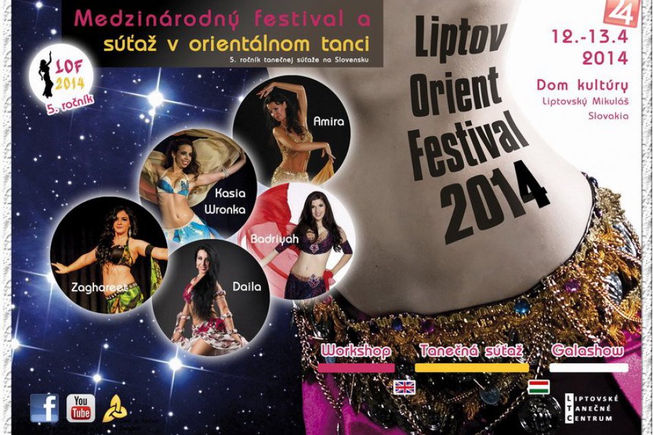 Liptov orient festival plagat