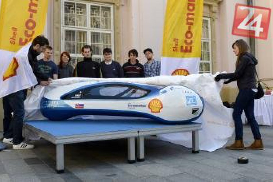 Študenti vytvorili najúspornejšie vozidlo na Slovensku