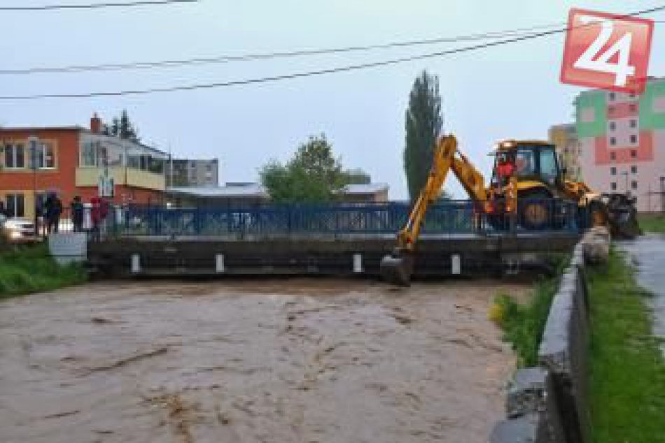 Povodňová situácia v Kežmarku