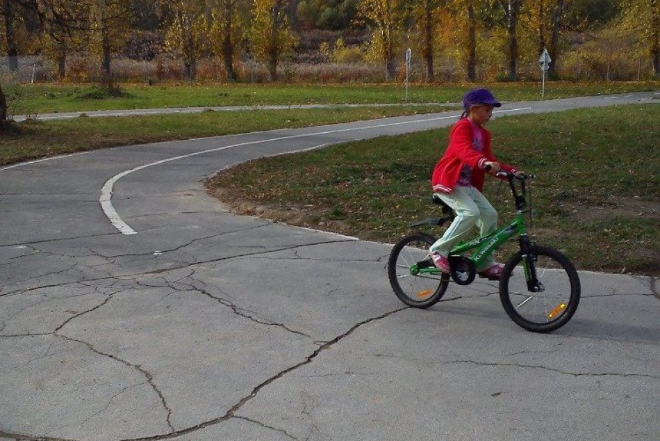 Otvorené detské dopravné ihrisko