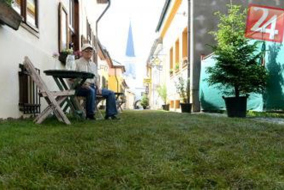 Centrum Košíc ozvláštňuje živý zelený koberec