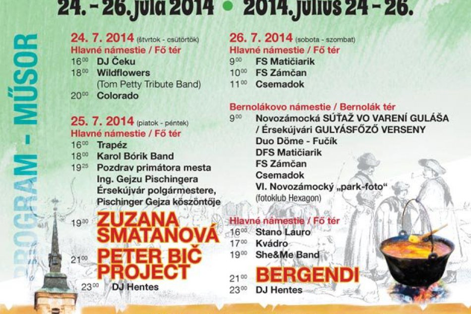 Porcinkula: Kompletný program