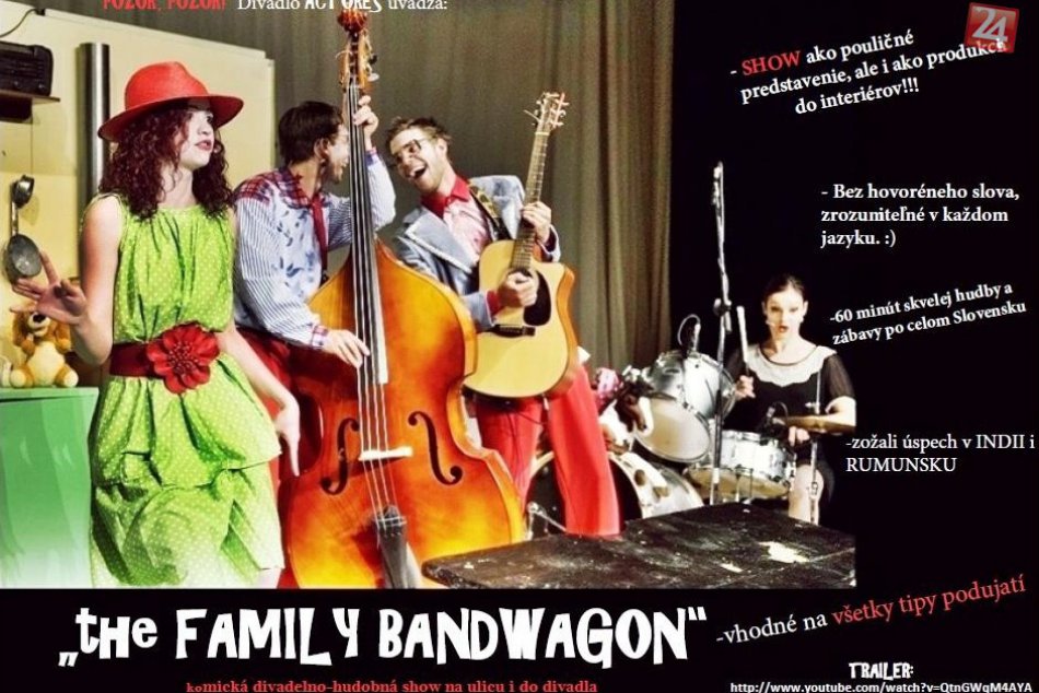 Mestské divadlo ACTORES pozýva.