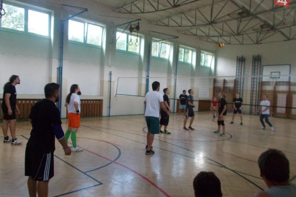 Volejbalový turnaj v Štítniku.