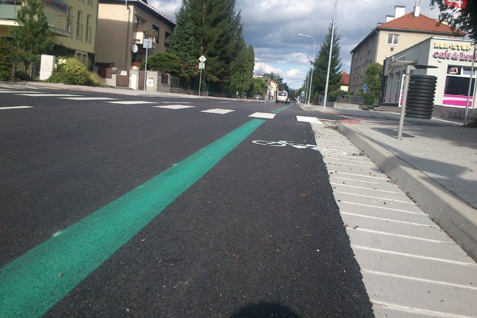Na bicykli už aj po frekventovanej Štúrovej ulici!