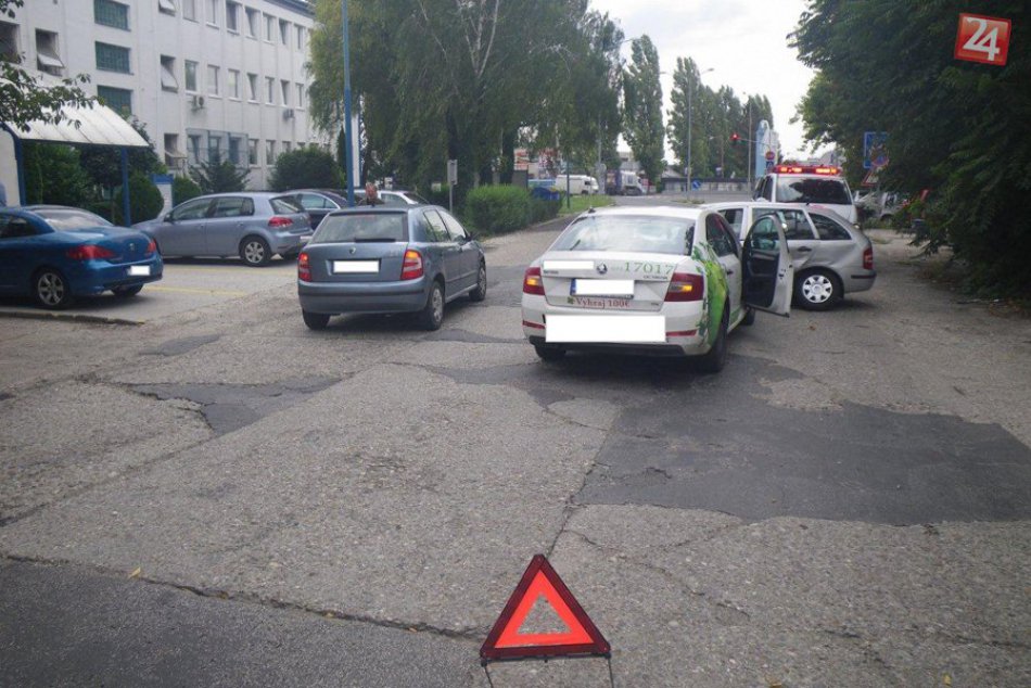 nehoda na Nitrianskej