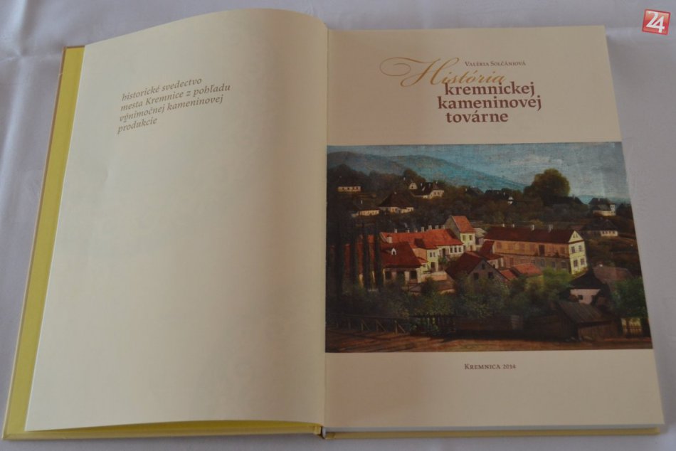 Prezentácia knihy História kremnickej kameninovej továrne