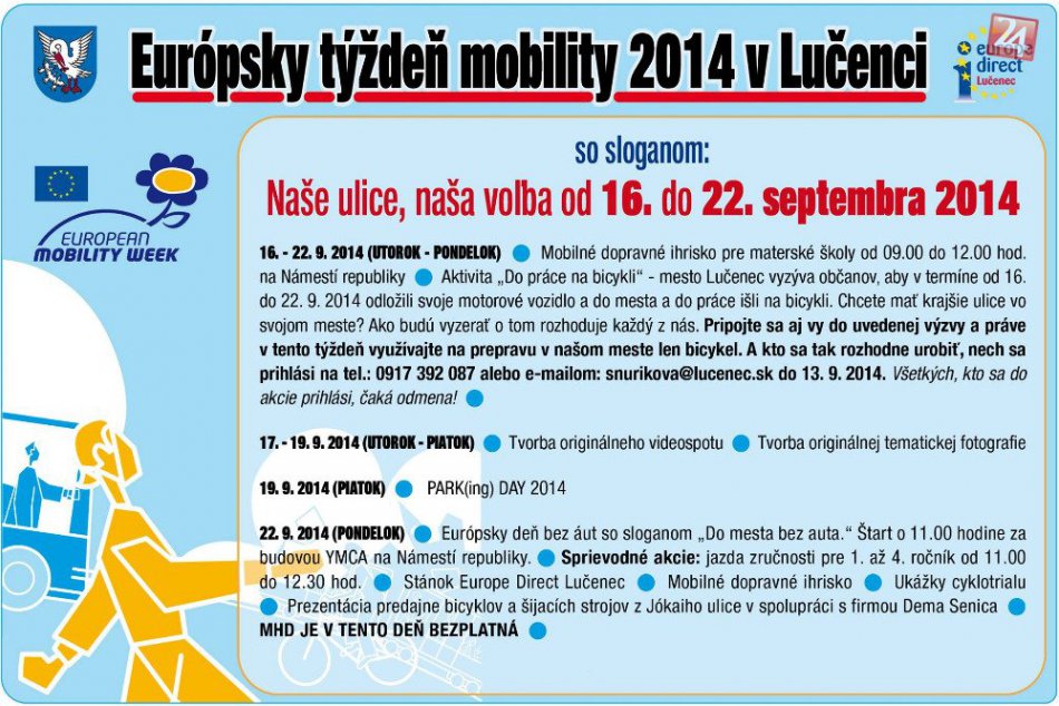 Týždeň mobility v Lučenci