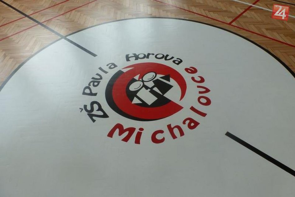 Vynovená telocvičňa na základnej škole v Michalovciach
