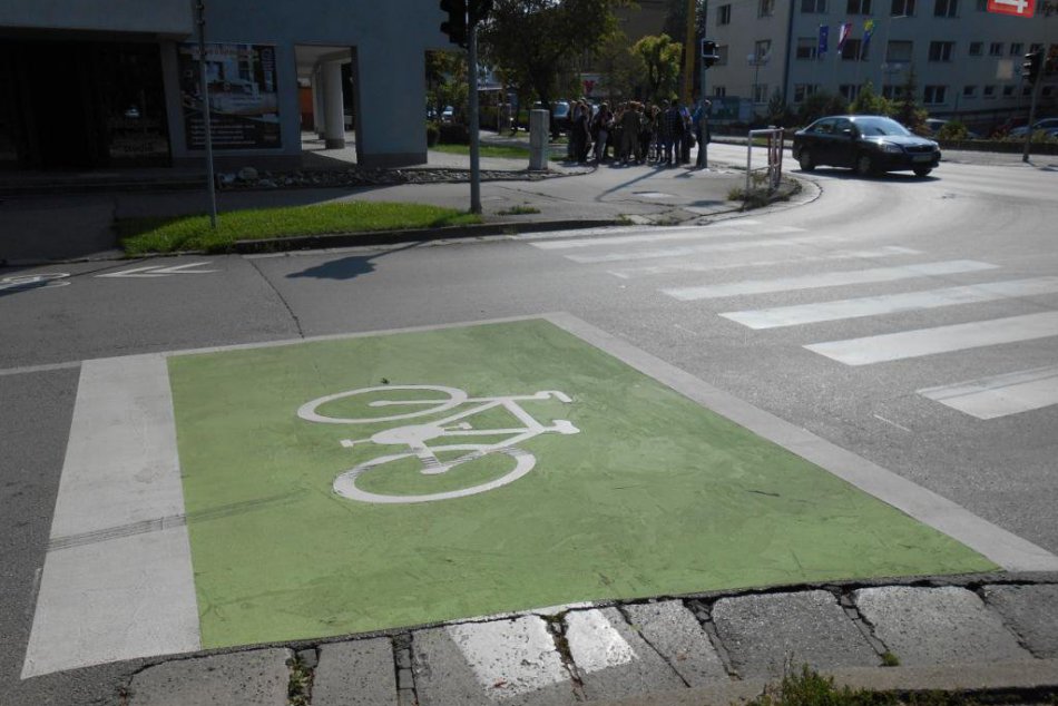 Nové prvky cyklistického dopravného systému v Žiline