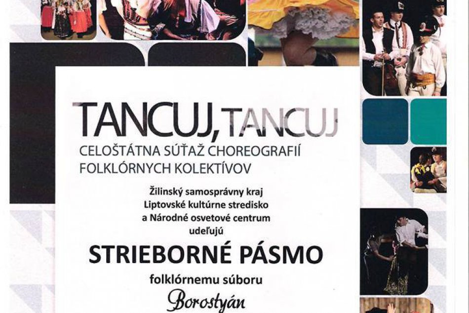 Borostyán ako jediný reprezentoval kraj