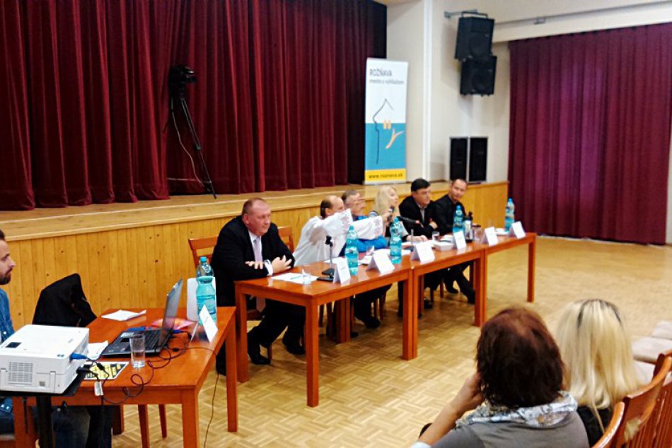 Diskusné fórum s kandidátmi na primátora Rožňavy