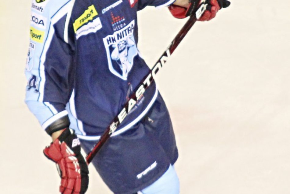 Branislav Mezei v drese HK Nitra