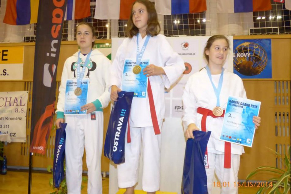 Karate Grand Prix Ostrava 2014: Žiarčania to opäť roztočili!