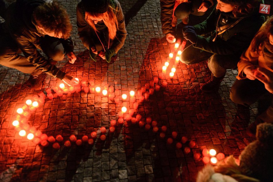 Sviečkový pochod ulicami Nitry