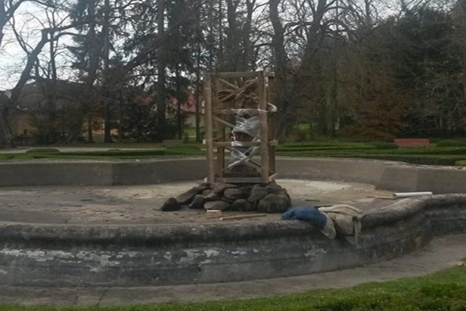 Socha Psyché z betliarskeho parku