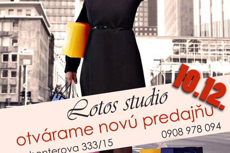 Pozrite ako prví: LOTOS studio- nový štýlový obchodík