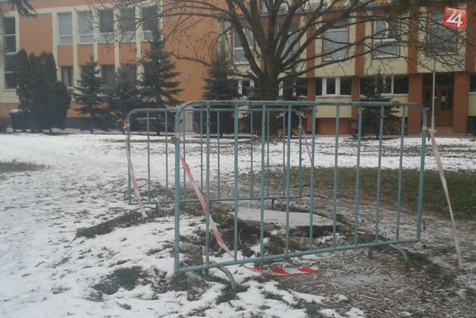 Nebezpečný chodník