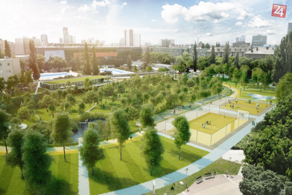 Nový športový park v bratislavskom Novom Meste