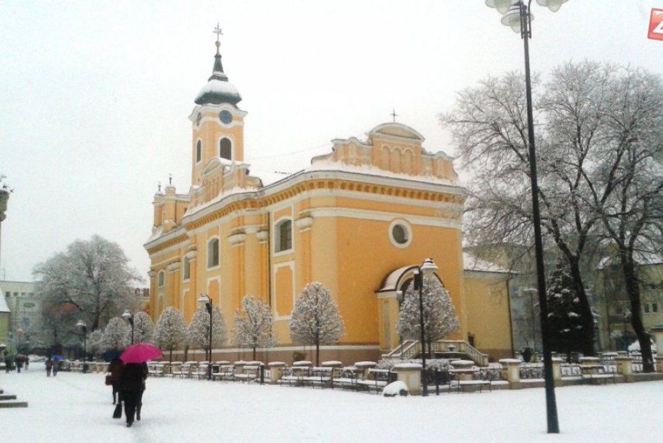 Sneh v Topoľčanoch