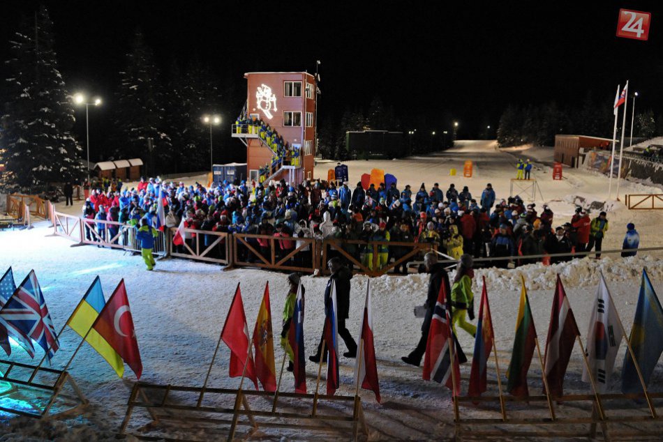 Záverečný ceremoniál Svetovej zimnej univerziády na Štrbskom Plese
