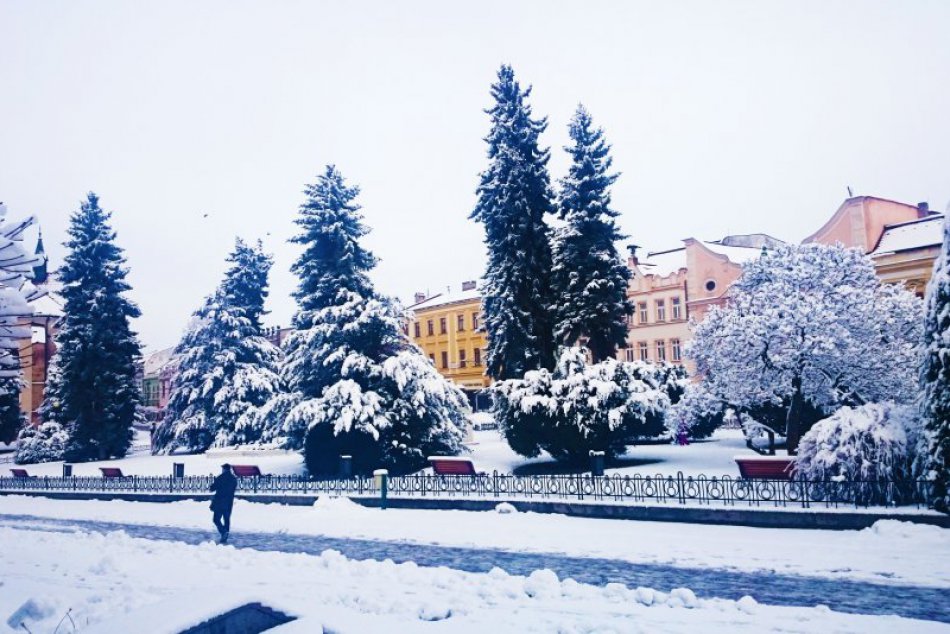 Snehová scenéria v Prešove: Nádhera v obrazoch!