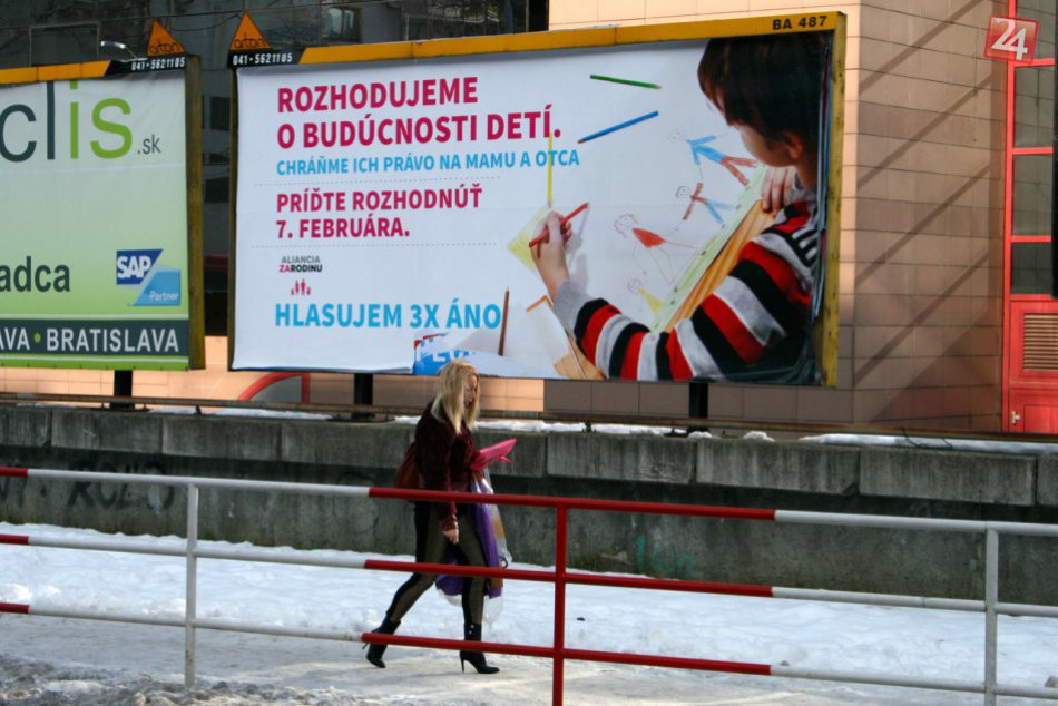 Referendová kampaň v Bratislave