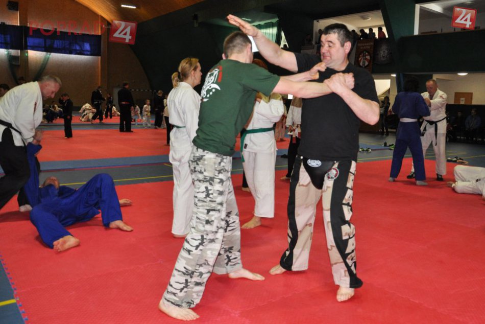 Seminár bojových športov v Poprade