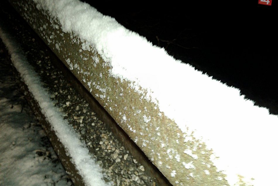 Nočné sneženie na Súlovej