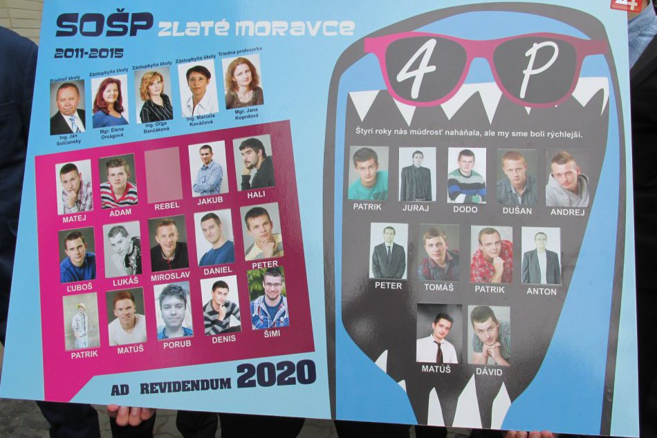 Maturitné tablá á la Moravce: Takéto výtvory sa dajú vidieť v našom meste