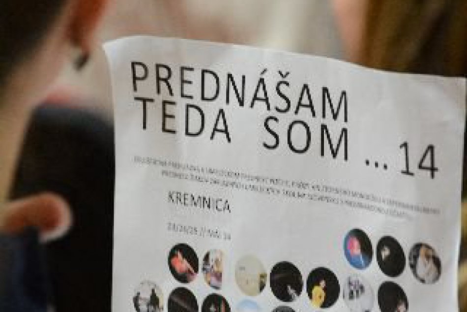 Prednášam, teda som... potrvá od štvrtka až do nedele