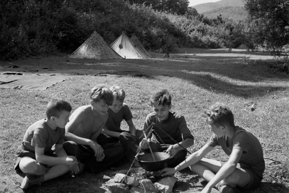 Prázdniny pionierov na letnom tábore